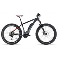 Электровелосипед электрофэтбайк Cube Nutrail Hybrid 500 серый