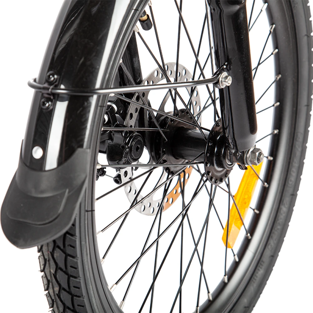 Электровелосипед INTRO Twist 250 серебристый 6